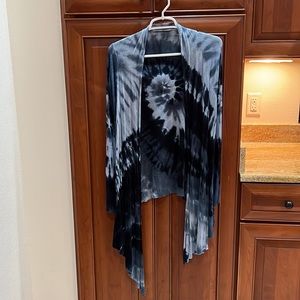Om Shanti Vintage Tie Dye Yoga Wrap